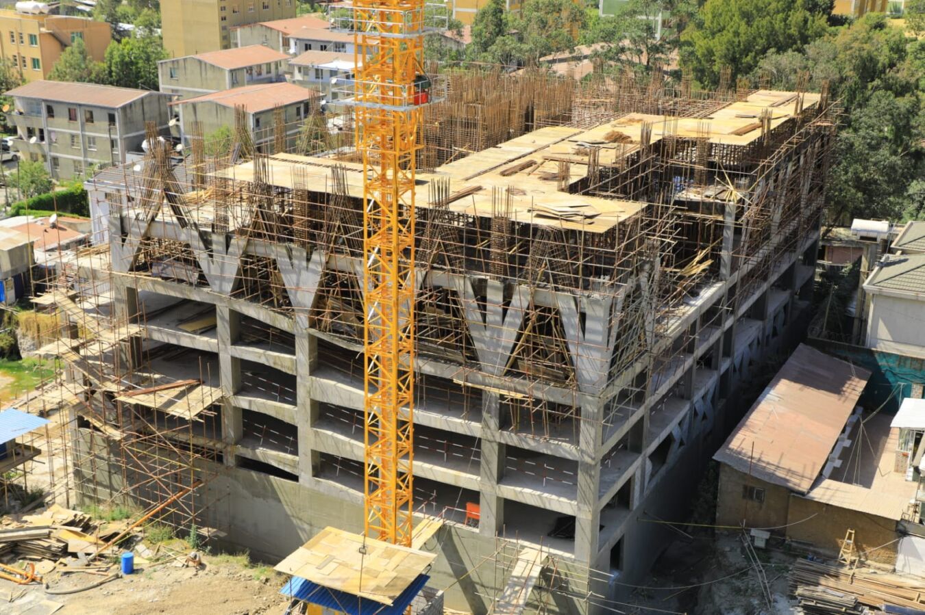 Kefita under construction