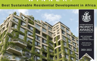 Kefita is the winner of the best sustainable residential development in Africa award